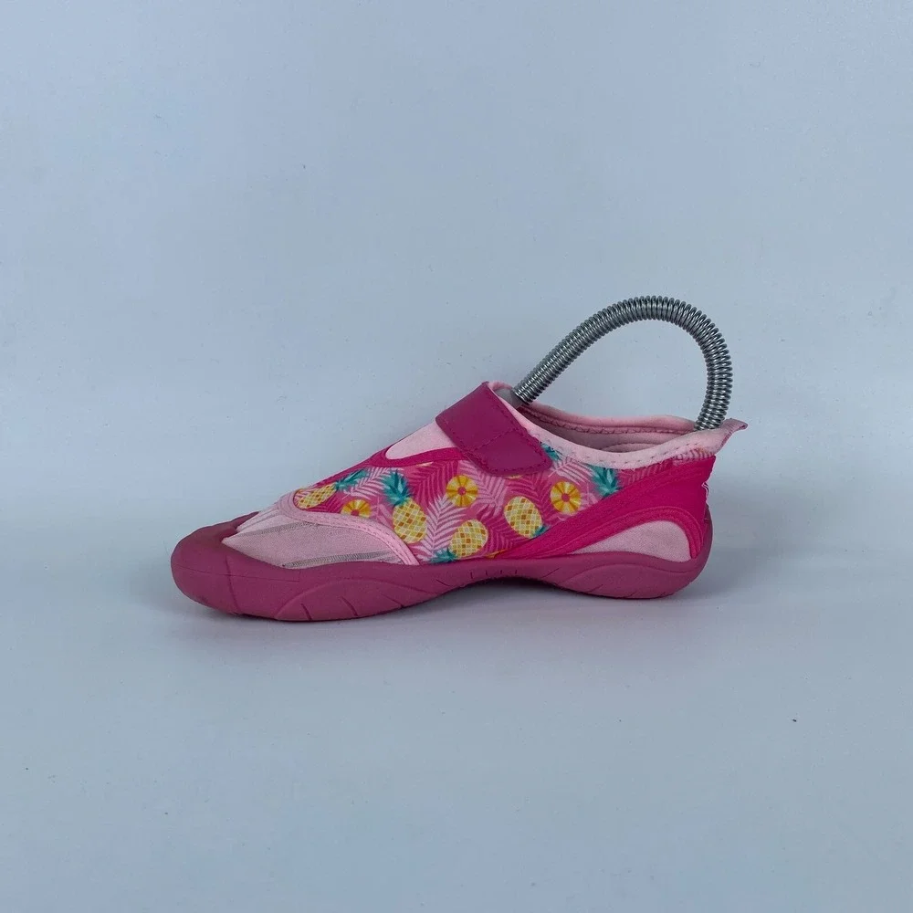 Newtz Tropical Water Shoes Kids Girls 13/1 Pink Pretty in Pineapple 36215727 S23